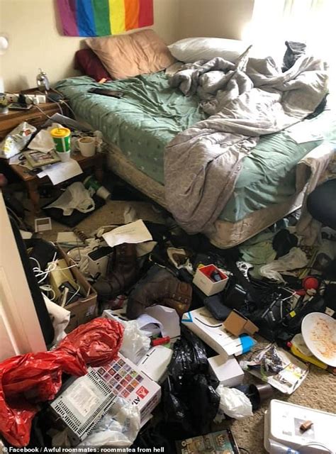 Facebook Is Disgusted By The Dirty Room Of Housemate Who Refuses To Do