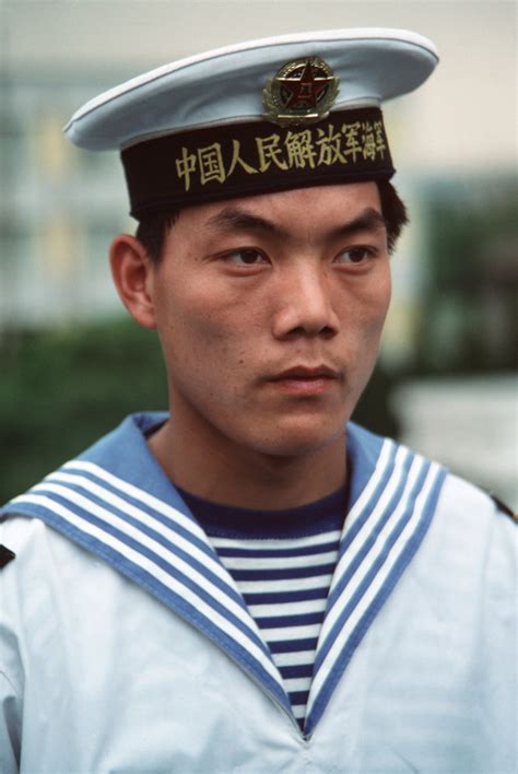 A Close Up View Of A Chinese Sailor Picryl Public Domain Media