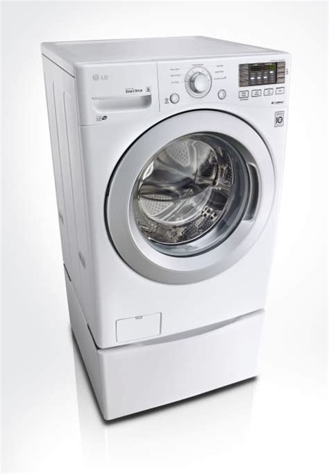 Lg Wm3170cw 27 Inch 43 Cu Ft Front Load Washer With 7 Wash Cycles