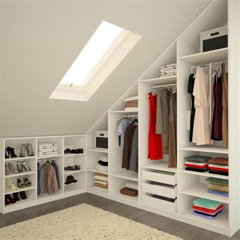 The materials need to be matched with the existing materials used in the room, and the style should be designed properly. Attic bedroom closet ideas - 18 tips to rich harmony | Interior & Exterior Ideas