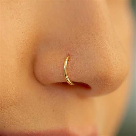K Gold Nose Rings Gender Female Rs Piece Bant Ram Jewellers Id