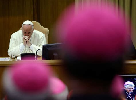 At The Vatican A Shift In Tone Toward Gays And Divorce The New York