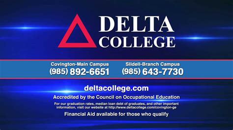 Delta College Of Arts And Technology Covington And Slidell Youtube