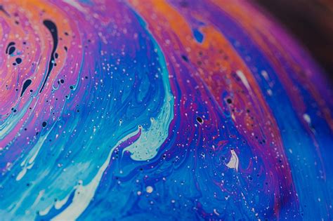 Paint Liquid Fluid Art Multicolored Stains Hd Wallpaper Peakpx