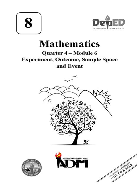 Mathematics Quarter 4 Module 6 Experiment Outcome Sample Space And