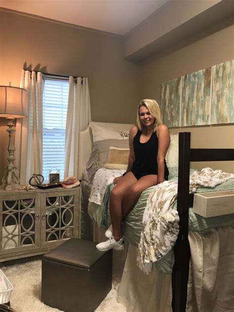 University Of Alabama Presidential Dorm College Dorm Room Decor Girls Dorm Room Dorm Room Decor