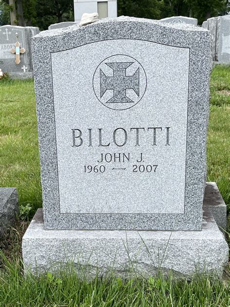 John Joseph Bilotti 1960 2007 Find A Grave Memorial