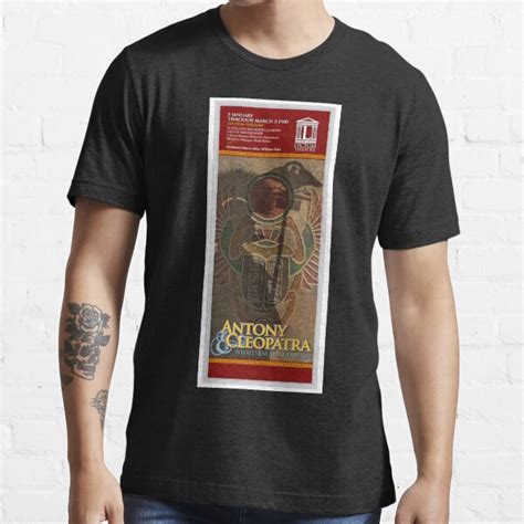 Antony And Cleopatra William Shakespeare Lyceum Faux Theatre Posters T Shirt For Sale By