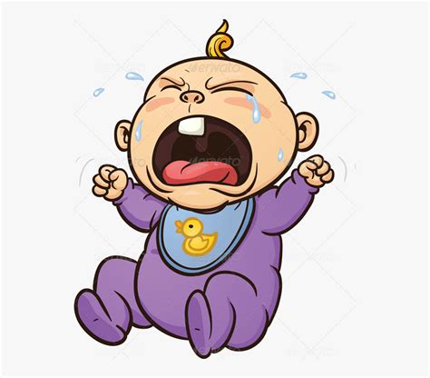 Crying Clipart Tantrum Baby Crying Cartoon  Free Transparent
