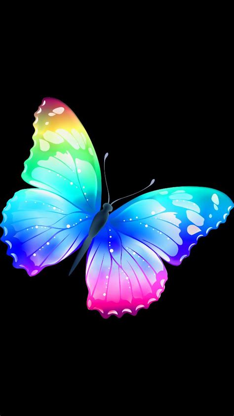 Explore and download tons of high quality aesthetic wallpapers all for free! Colourful Butterfly - iPhone Wallpaper/Background ...