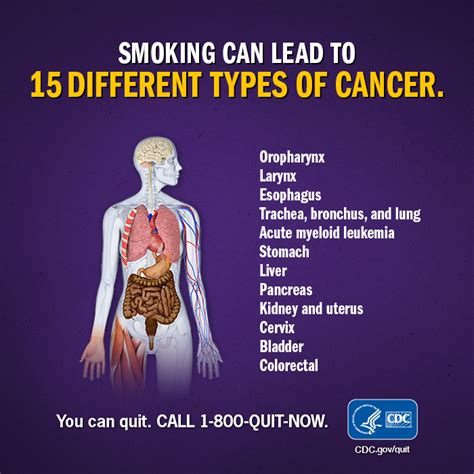 Cdc Health Effects Cancer Smoking And Tobacco Use