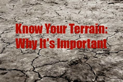 Know Your Terrain Why Its Important Airsoft Warrior