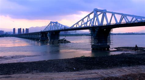 Road And Bridge Construction Stock Image Image Of Cantilever Soil