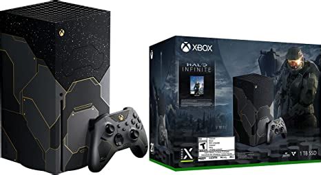 Microsoft Xbox Series X Halo Infinite Limited Edition Console Nera Da Tb U Deal Amazon It