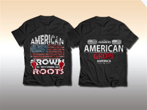 American Typography T Shirt Design By Nayan On Dribbble