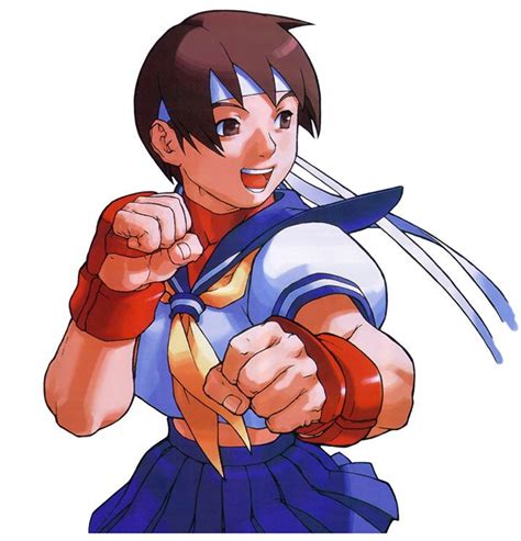 Sakura Kasugano Characters And Art Rival Schools Street Fighter Art