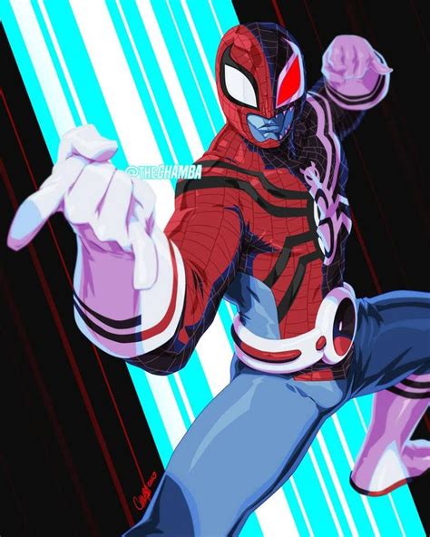 Arachnarangerred By Thechamba On Deviantart In 2020 Spiderman