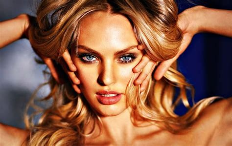 1366x768px 720p Free Download Candice Swanepoel Girl Model Blonde