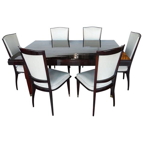 Elegant Art Deco Dining Room Set By Sviadocht Freres From A Unique