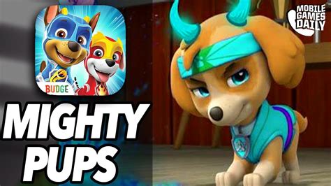 Paw Patrol Mighty Pups Rocky And Skye Stop Harold Humdinger Gameplay