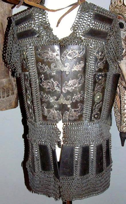 Moro Philippine Mindanao Mail And Plate Armor 19th Century