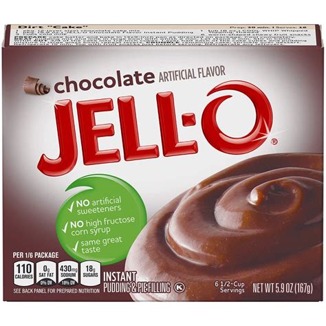 Jell O Instant Chocolate Pudding And Pie Filling Pudín De Chocolate Instantáneo Y Relleno De