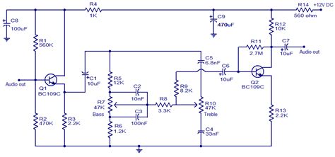 This audio amplifier circuit using the tda2003 integrated circuit which has the same configuration and pinouts of the tda2002. Advice designing a bandpass filter | Electronics Forum (Circuits, Projects and Microcontrollers)