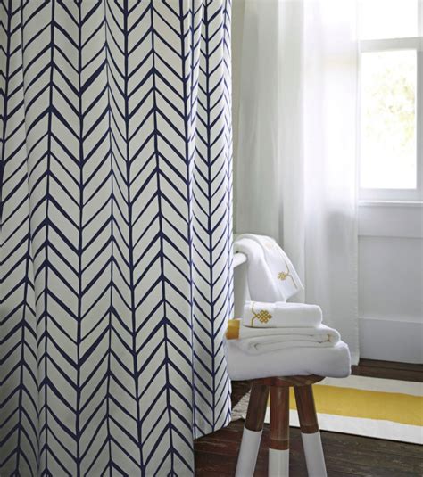 The designer shower curtain carries a unique fashion. Elegant High-End Shower Curtains