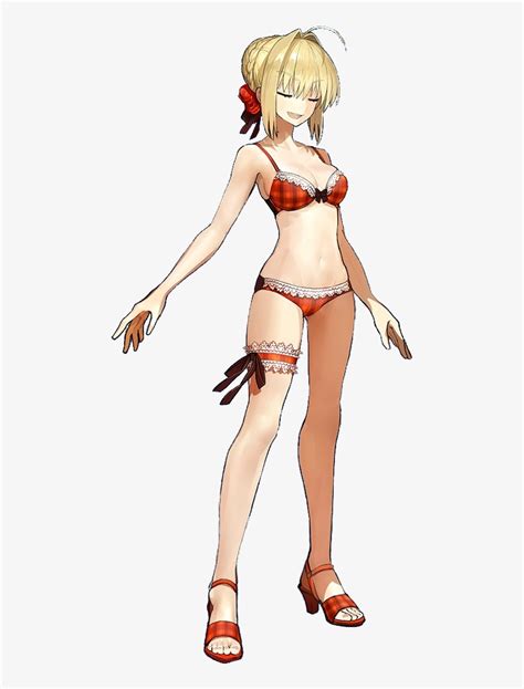 Nero S Rose Vacation Fate Extella Nero Swimsuit X Png Download Pngkit