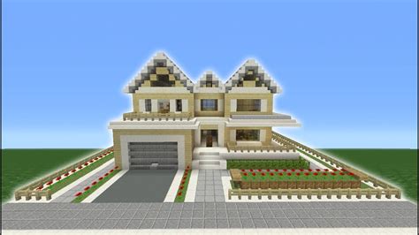 Minecraft Tutorial How To Make A Suburban House 8 Youtube