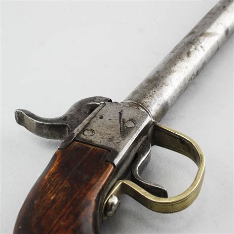 A 19th Century Caplockpercussion Lock Pistol Bukowskis