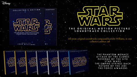 Star Wars Motion Picture Soundtrack Collection By Josephcheetham On