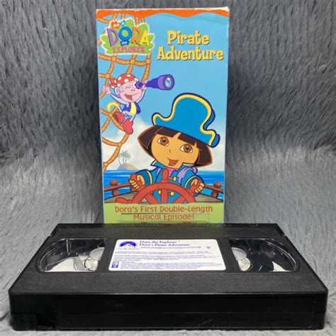 Dora The Explorer Pirate Adventure Vhs Video Tape Nick Jr