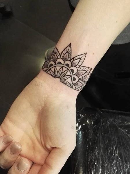 Update Simple Mandala Wrist Tattoo In Coedo Com Vn
