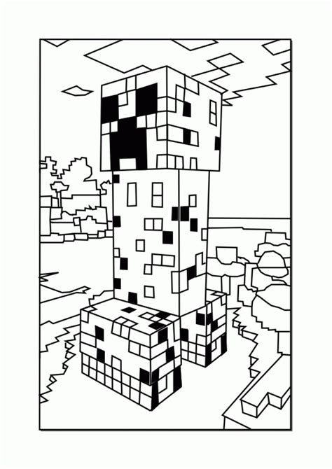 Minecraft Blaze Coloring Pages Minecraft Coloring Pages Games