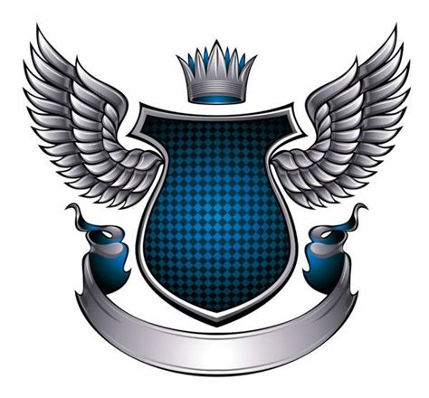 Sin dorei crest phone wallpaper. Emblema metálico de estilo clásico con alas. — Ilustración de stock di 2020 | Lencana, Seni ...