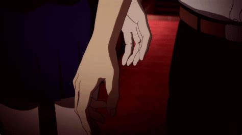 anime girls holding hands anime holding hands keep going anime couple anime hands