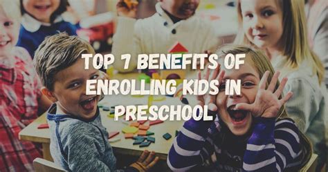 Top 7 Benefits Of Enrolling Kids In Preschool Readella