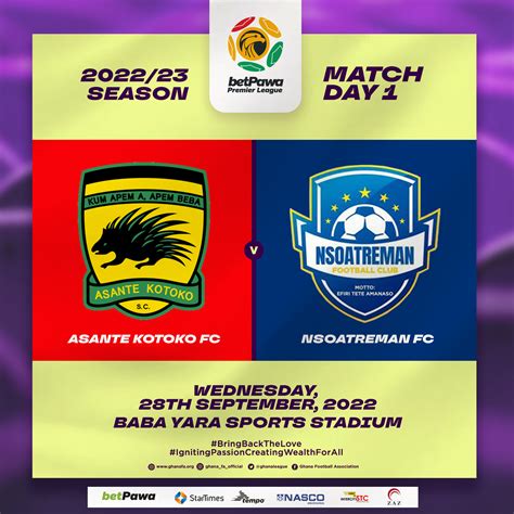 Asante Kotoko host new boys Nsoatreman FC on Wednesday – Preview