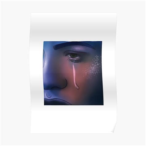 Euphoria Rue Crying Poster By Paigeireson Redbubble
