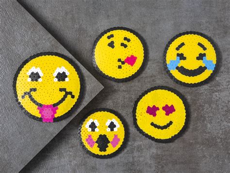Diy Perler Beads Emoji Tutorial Easy Cool Emoji With
