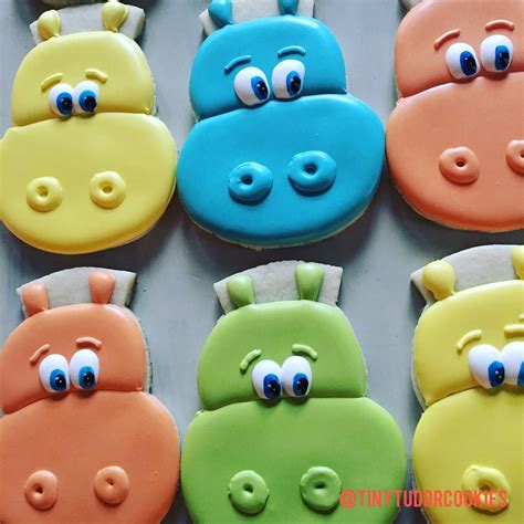 Hungry Hungry Hippos First Birthday Cookies Customcookies