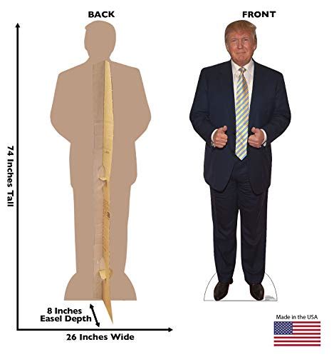 Advanced Graphics Donald Trump Life Size Cardboard Cutout Standup On