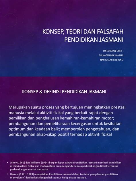 Pendidikan adalah suatu usaha manusia untuk membawa si anak ke tingkat kedewasaan dalam arti sadar dalam memikul tanggung jawab segala perbuatan. Konsep, Teori Dan Falsafah Pendidikan Jasmani