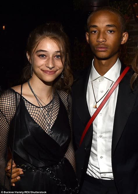 Jaden Smith And Girlfriend Odessa Adlons Attend Emmy Bash Daily Mail