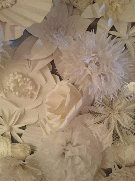 Fringing scissors make this project quick work. Pancakes & Glue Guns: DIY Paper Flower Wall