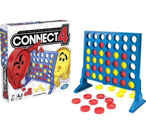 Connect 4 Grid Board Game By Hasbro A5640