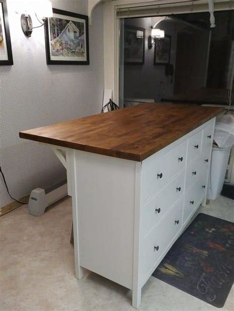 Ikea kallax kitchen island hack this kitchen island is the perfect addition to a small kitchen. Hemnes-Karlby Kitchen Island - Storage and Seating! | IKEA ...