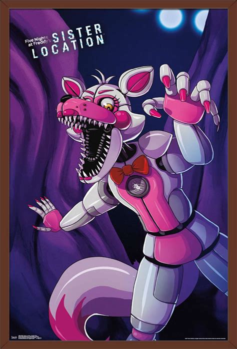 Five Nights At Freddys Sister Location Funtime Foxy Poster