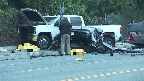 2 Killed In Violent California Crash That Left Car Split In Half